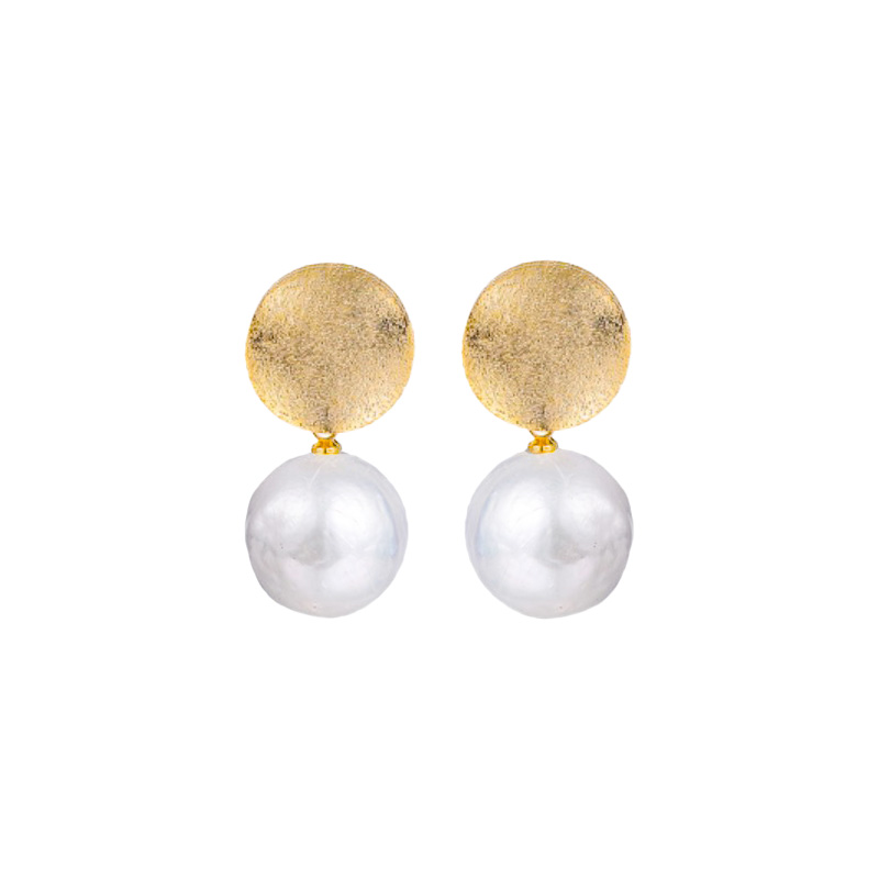 Pippa Pearl Silver Earrings - Stylish & Healing Gem Jewels